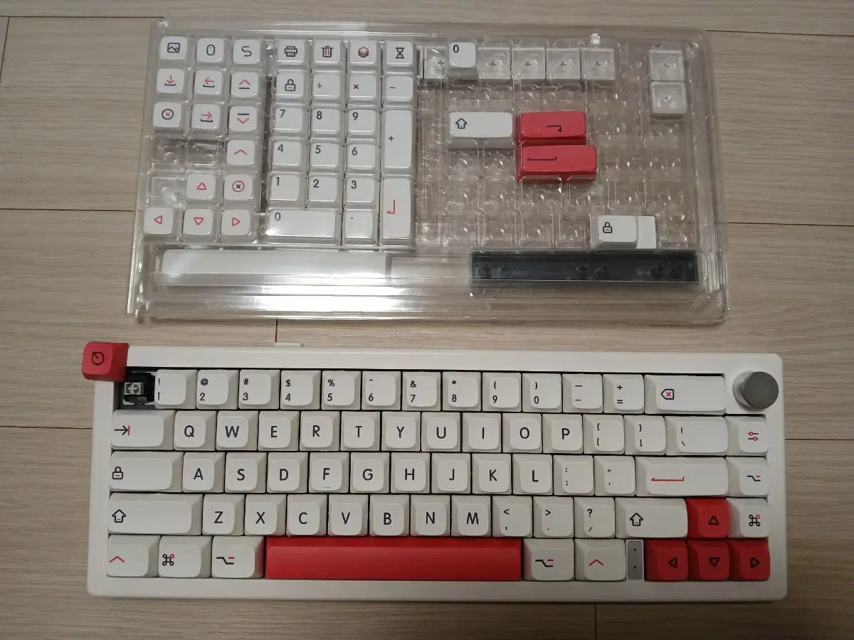 기계식 키보드 키캡 xda pbt 126키 새상품